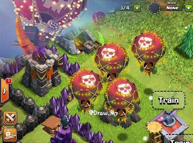 Новогодние шары Clash of Clans