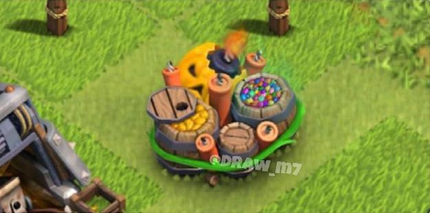 Новогодняя гиганская бомба Clash of Clans