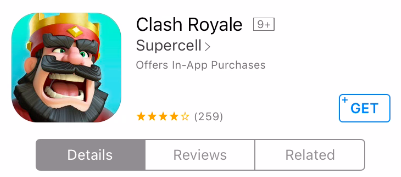 Clash Royale iOS