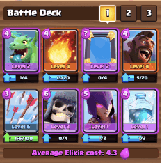 Clash Royale Несколько колод
