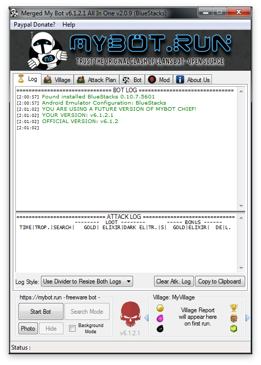 Merged MyBot 6.1.2.1 All Mods in One v.2.0.9