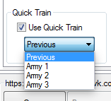 quick train mybot