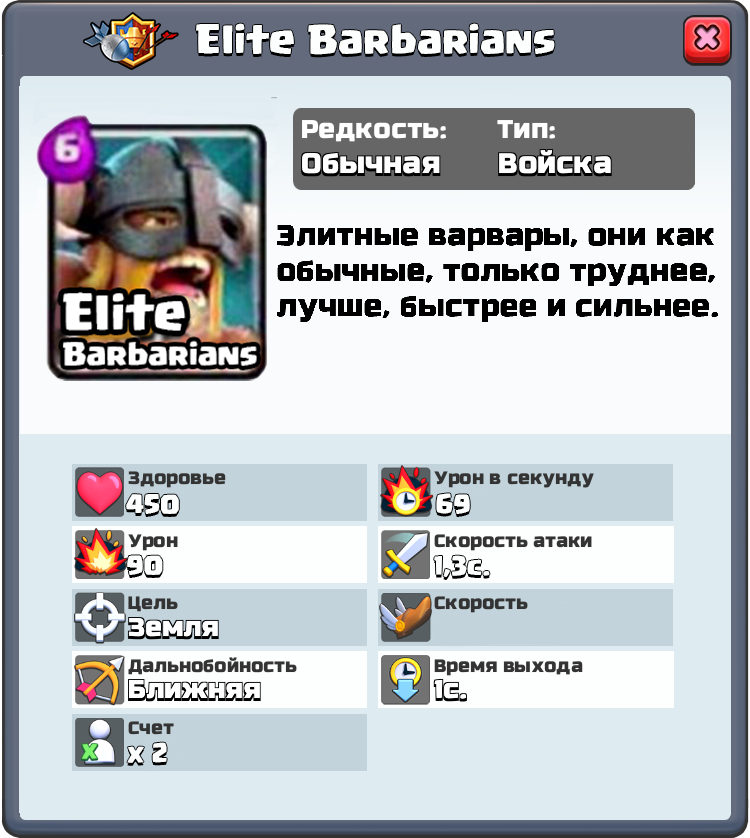 elite barbarians clash royale