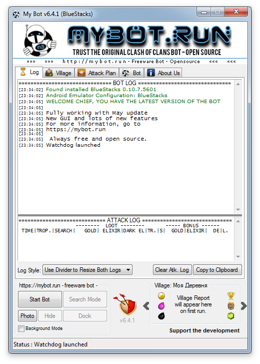 mybot v.6.4.1