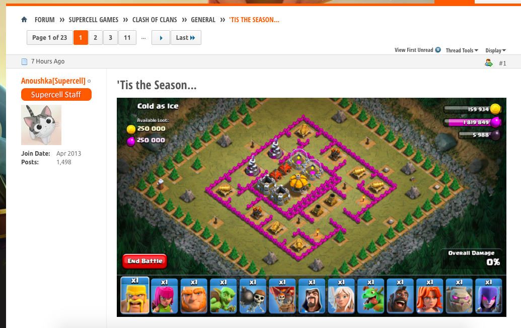 new troop clash of clans