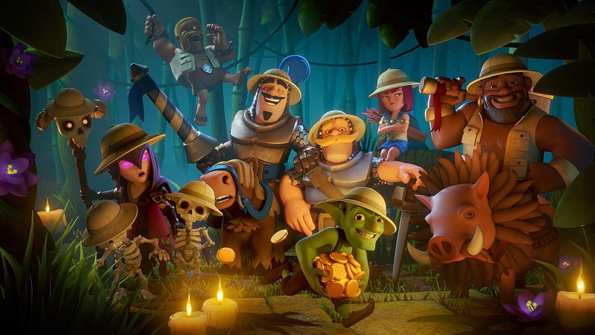 Картинки Clash Royale: Герои в Джунгли