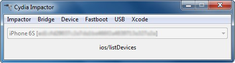 Установка ipa Cydia Impactor