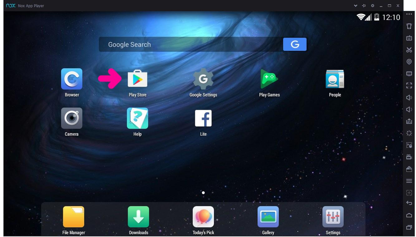 Play Store NOX
