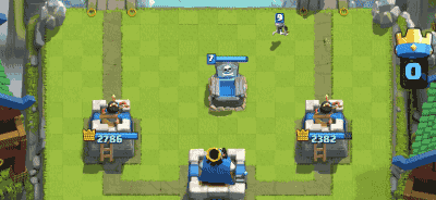 Всадник и Надгробие - Clash Royale