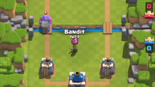 Bandit Clash Royale (Gameplay)