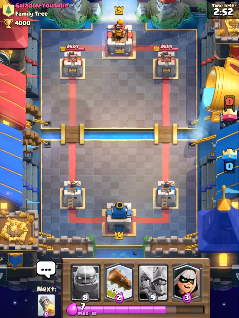 Новая легендарная арена в Clash Royale