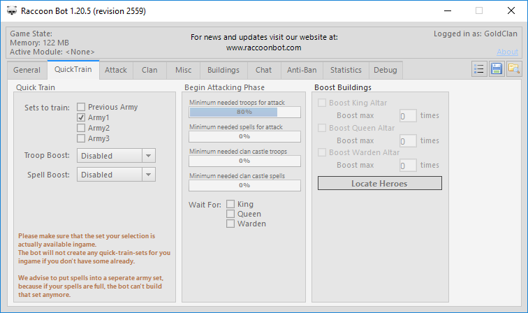 RaccoonBot 1.20.5 (Rev. 2559)