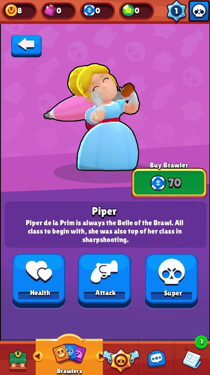 Пайпер/ Piper - Brawl Stars
