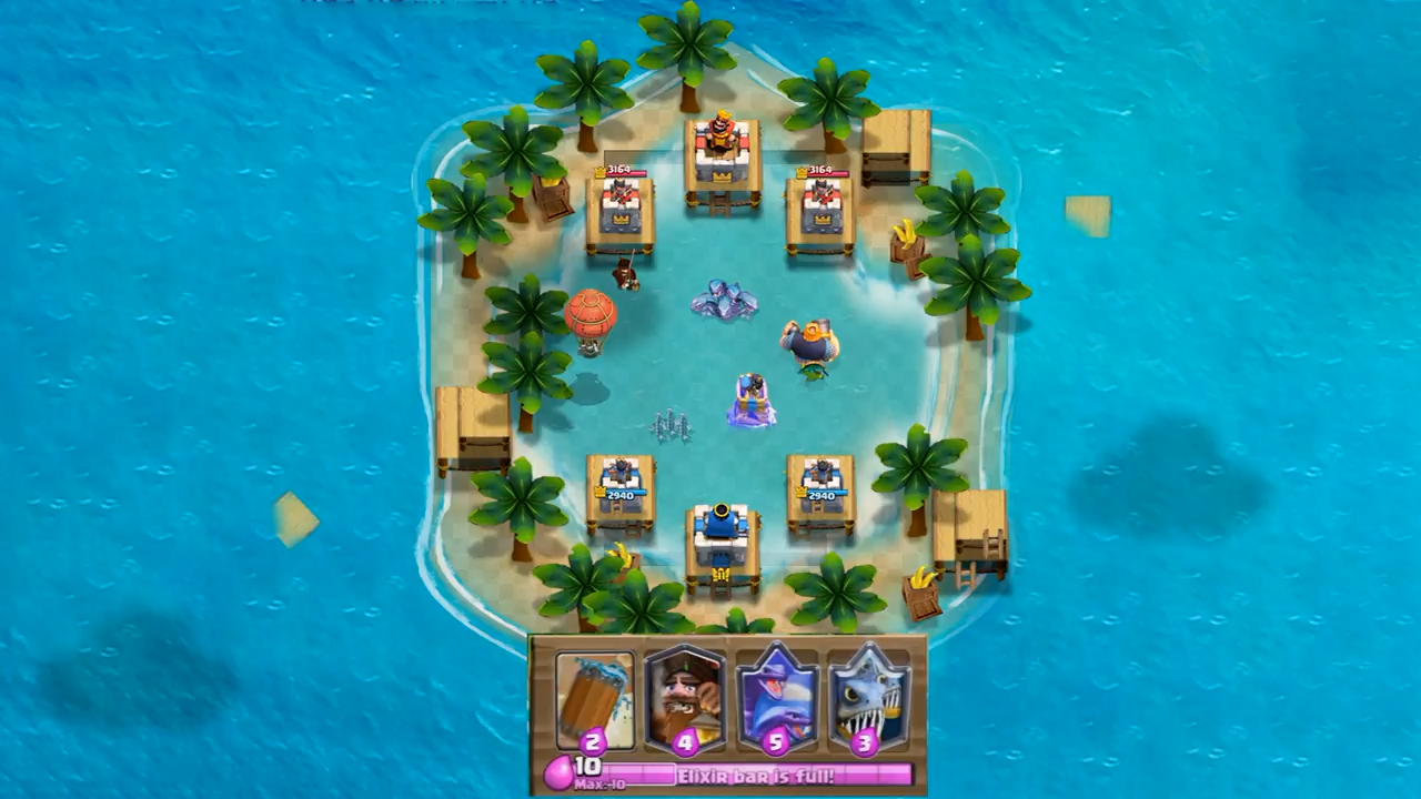 Водяная арена Clash Royale