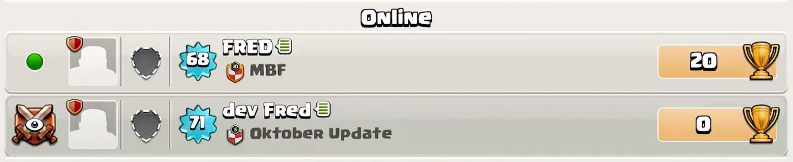 Атаки друга в Clash of Clans