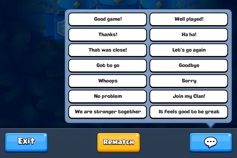 Чат 2 на 2 Clash Royale