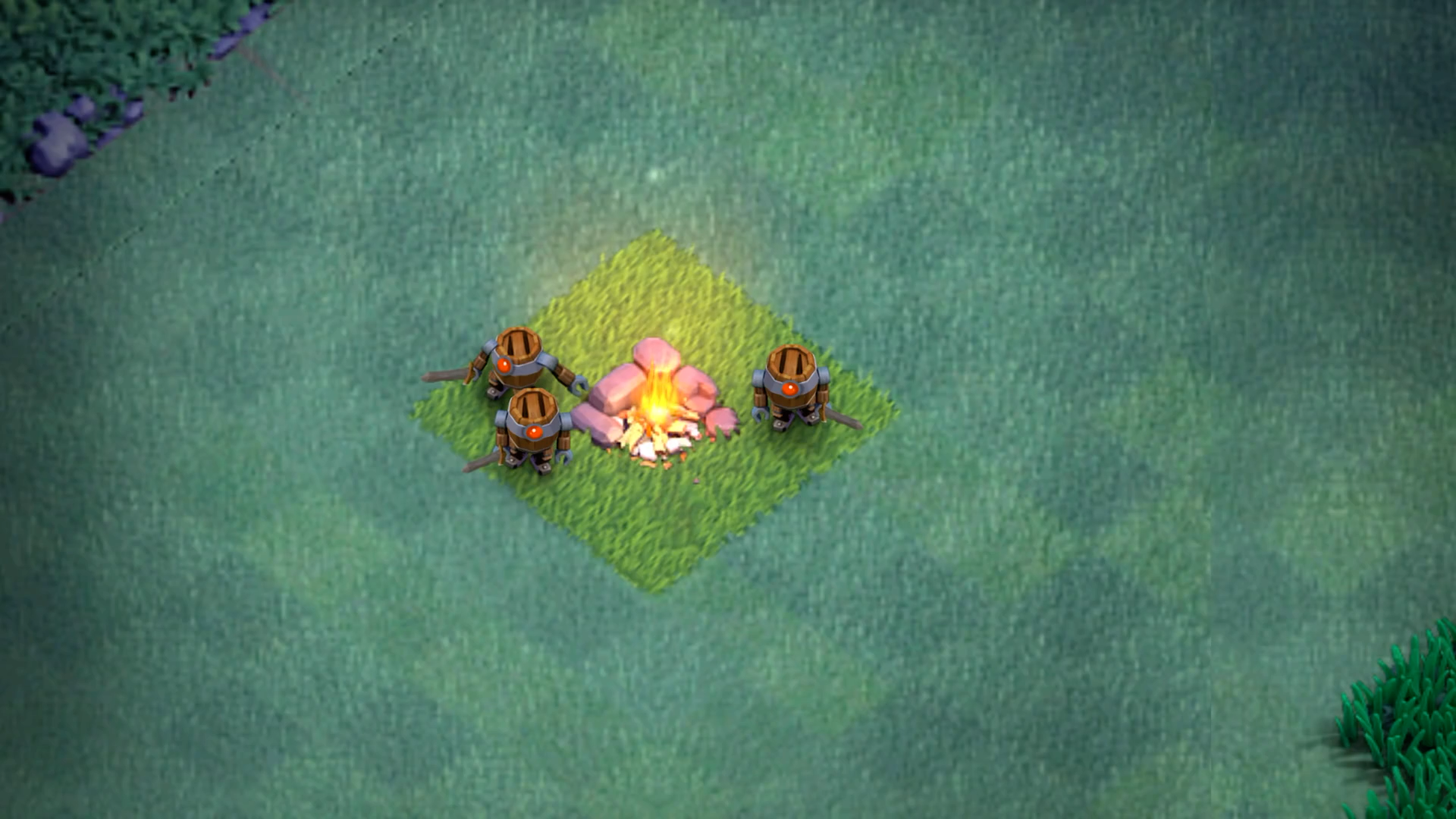 Боевой бот в военном лагере Clash of Clans
