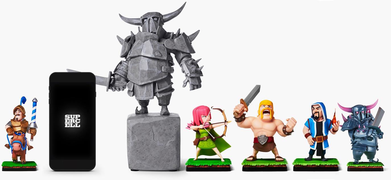 Высота и размер иконок Clash of Clans