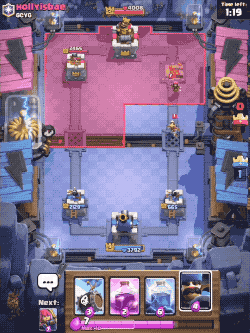 Охотник атакует в Clash Royale