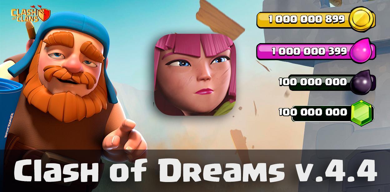 Server Clash of Dreams 4.4