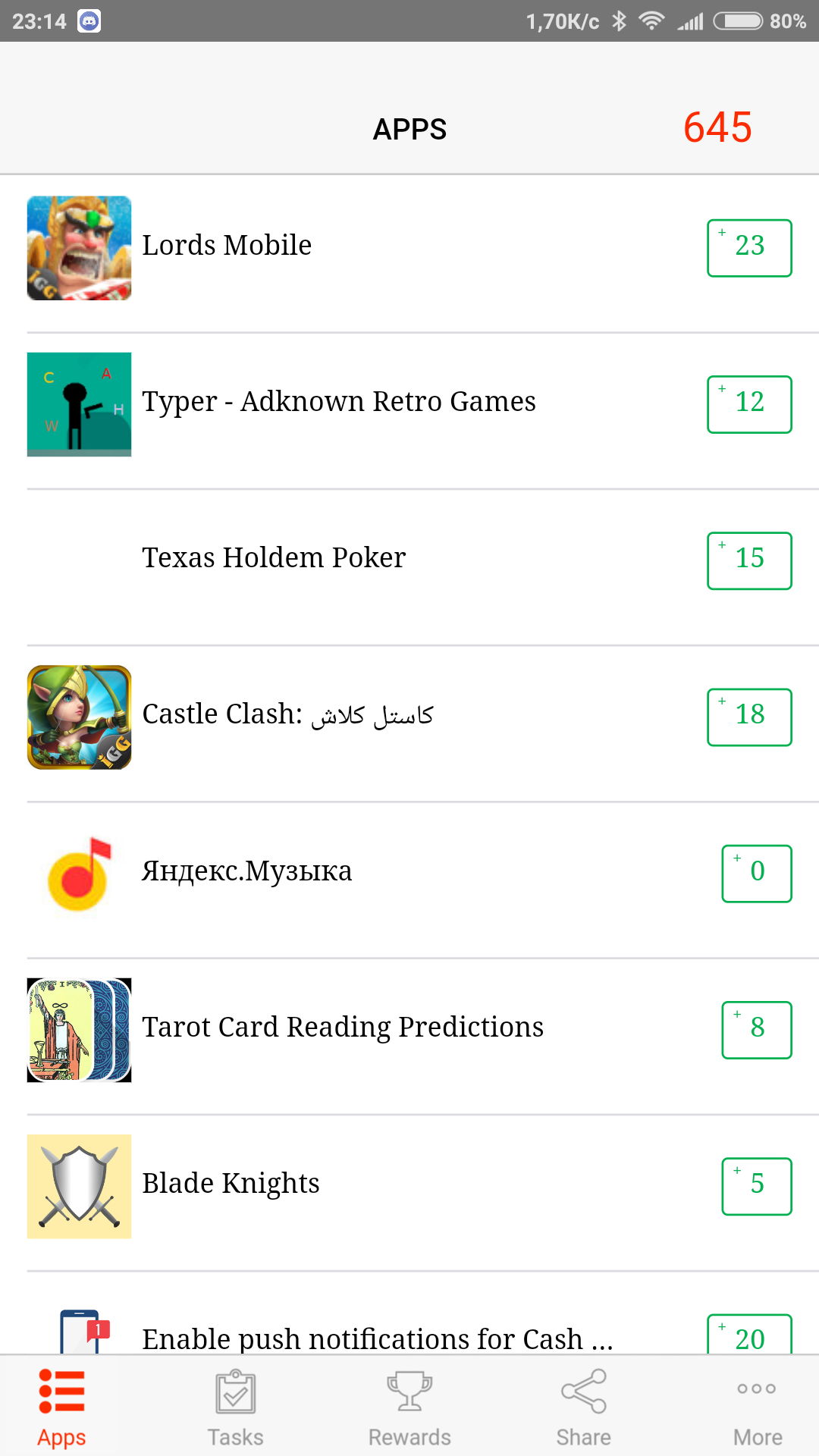 Apps Cash for Apps Android