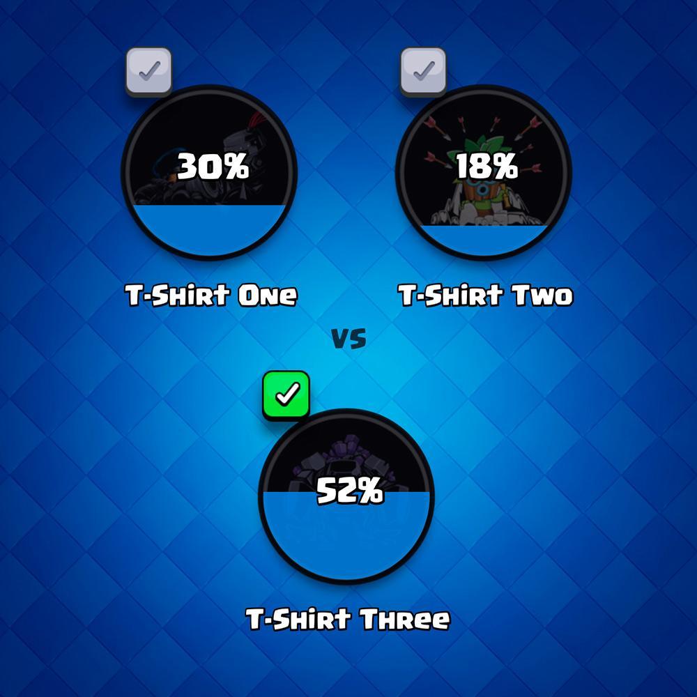 Итоги голосования за принт в Clash Royale