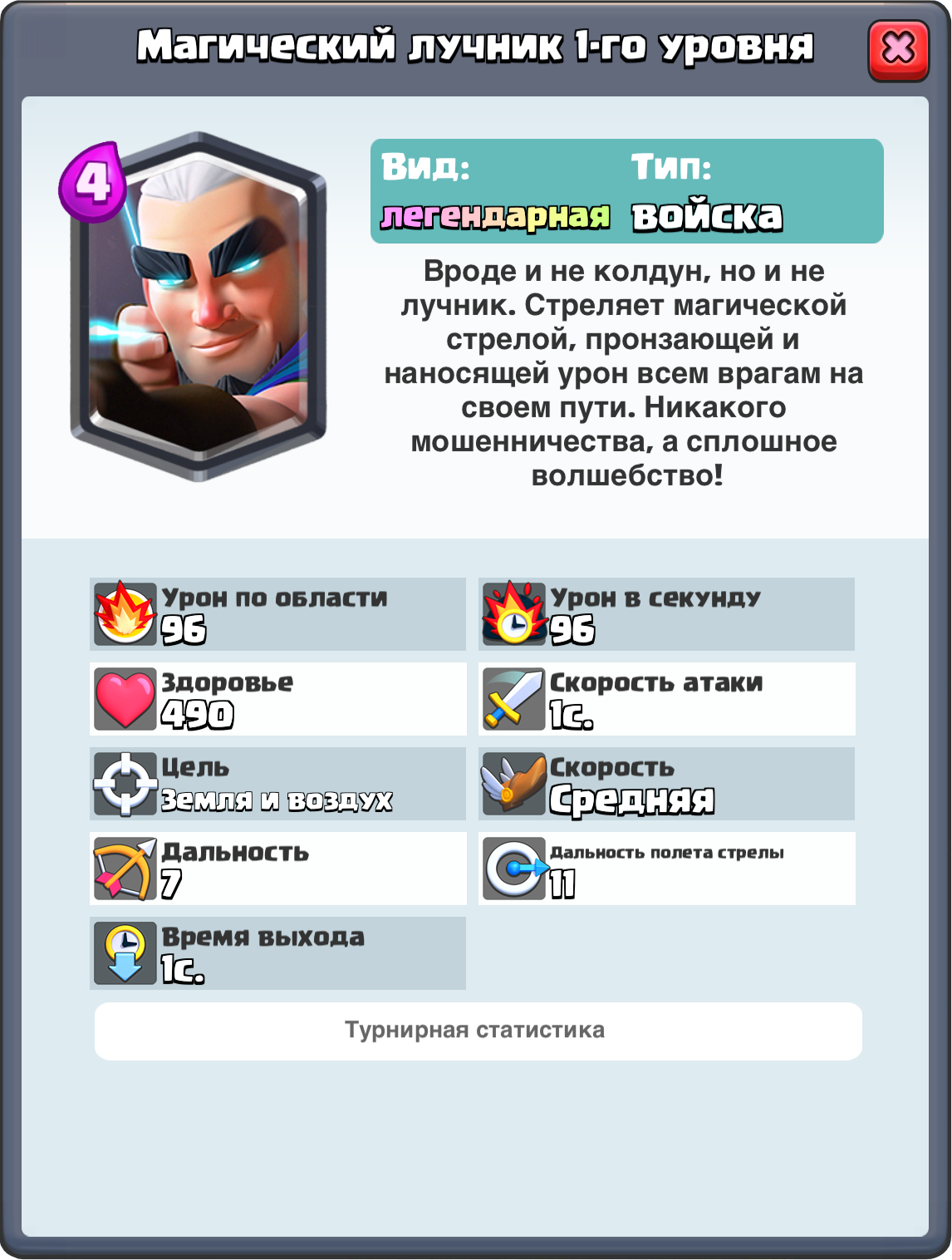 Magic Archer Info
