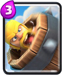 Бочка с варваром в Clash Royale
