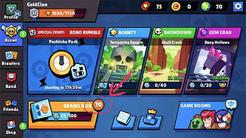Brawl Box в Brawl Stars