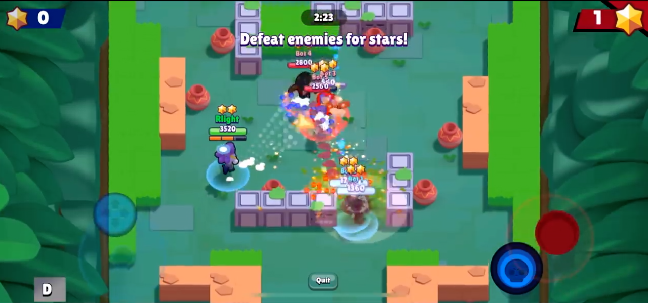 Горизонтальный режим в Brawl Stars