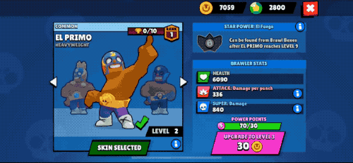 Новая систему улучшений в Brawl Stars