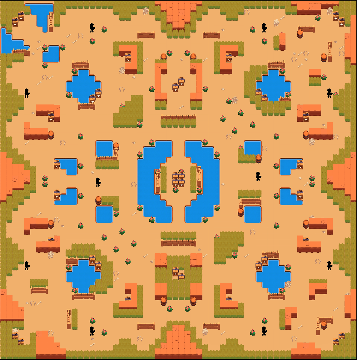 Новая карта для режима выживания в Brawl Stars