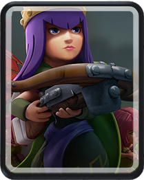 Королева лучниц в Clash Royale