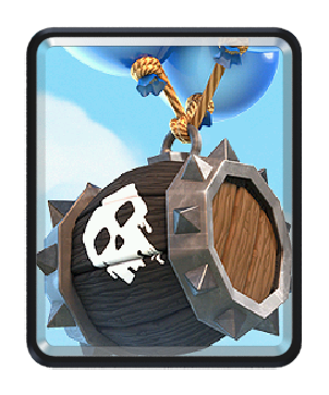 Skeleton barrel/ Бочка со скелетами - Clash Royale