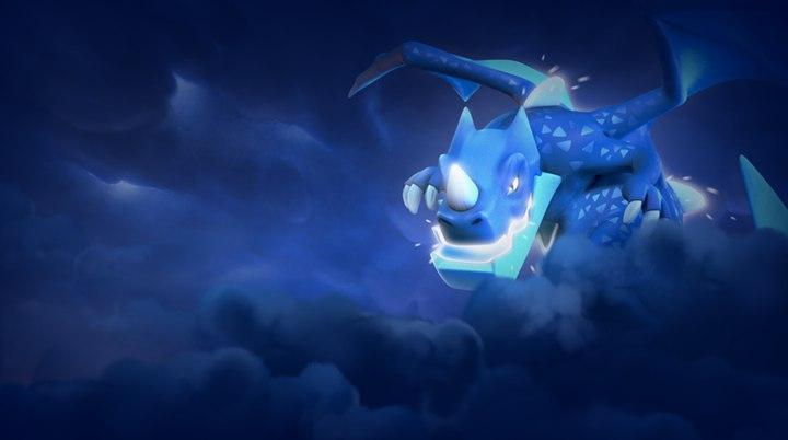Электрический дракон в Clash of Clans