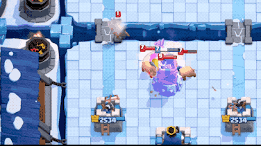 Женский смайл в Clash Royale