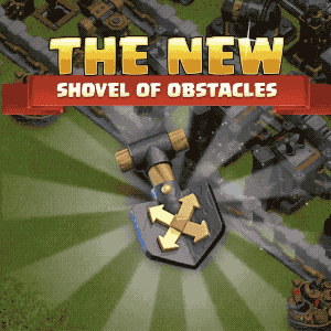 Лопата препятствий в Clash of Clans