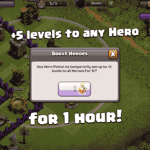 Зелье героев в Clash of Clans