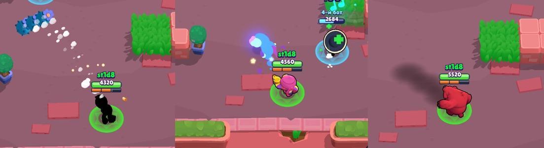 Новые бойцы на МОД Brawl Stars