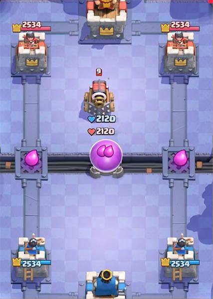 Захват эликсира в Clash Royale