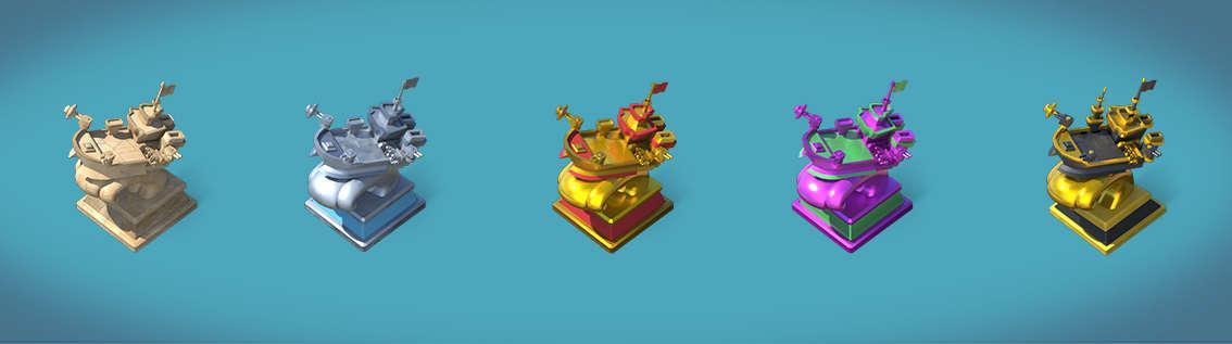 Боевые награды в Boom Beach