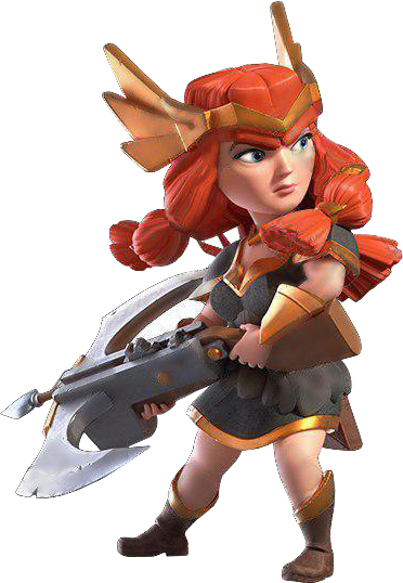 Королева Валькирия (Queen valkyrie) - Clash of Clans