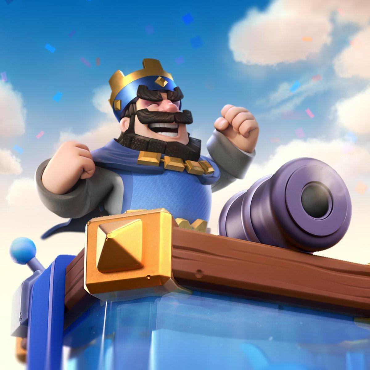 Новые скины для башни короля в Clash Royale