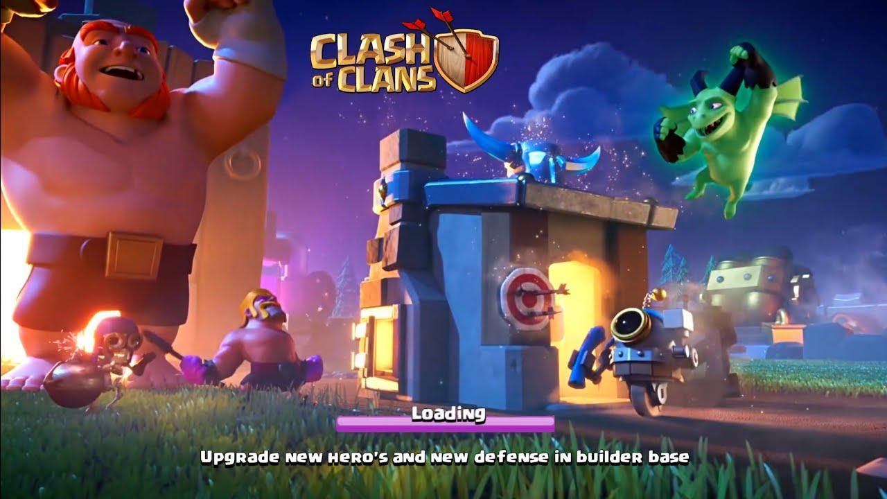 Загрузочный экран Clash of Clans (июнь 2019)