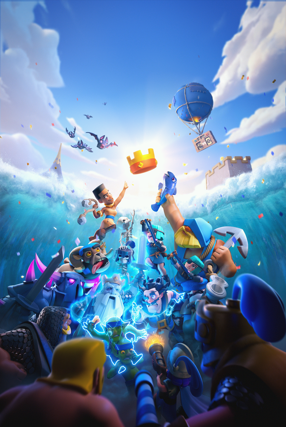 Новый загрузочный экран в Clash Royale
