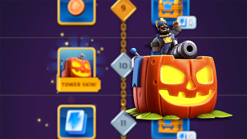 Новый скин для башни в Clash Royale