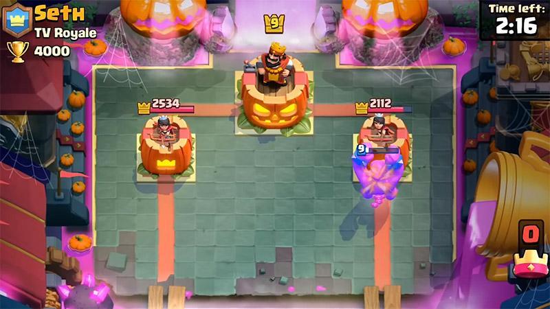 Шоктябрь арена в Clash Royale