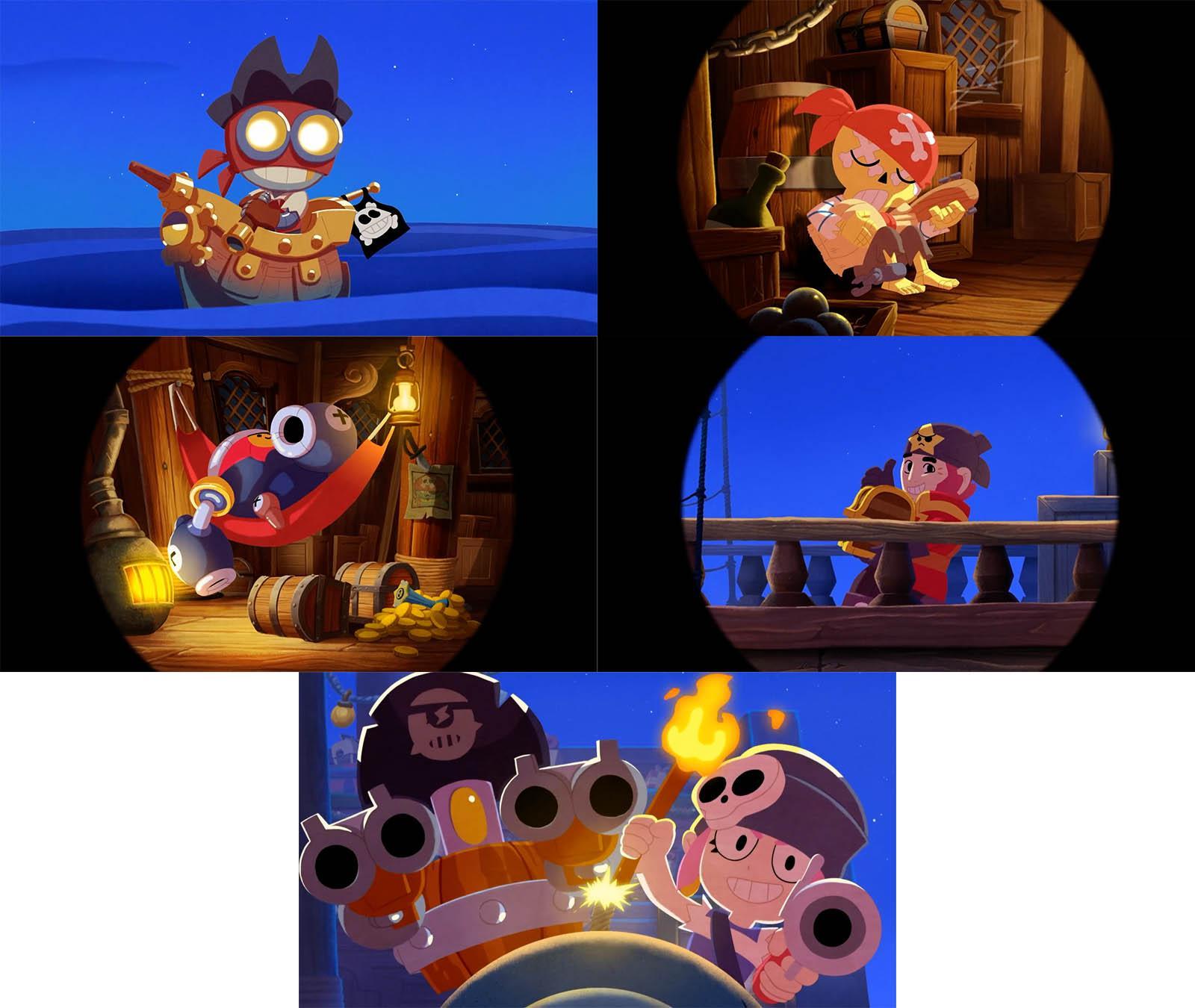 Новые скины для бойцов в Brawl Stars