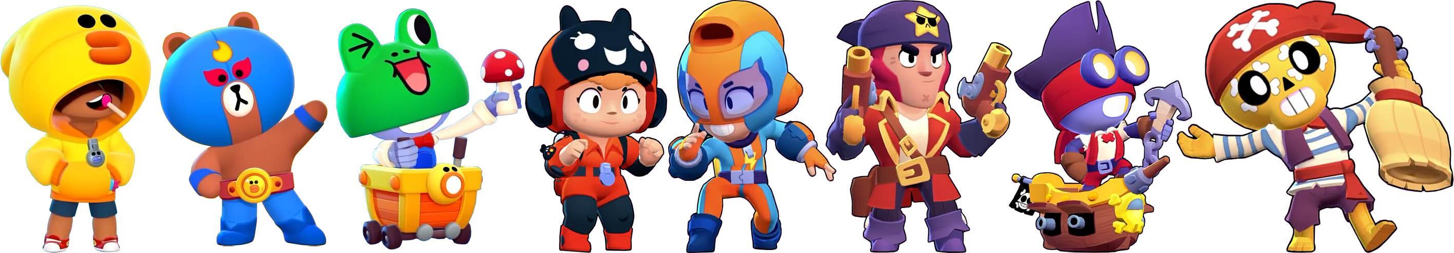 Новые скины на Nulls Brawl