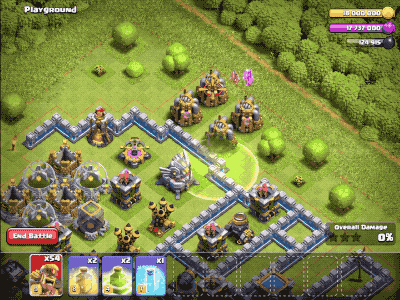 Геймплей Суперварвара в Clash of Clans